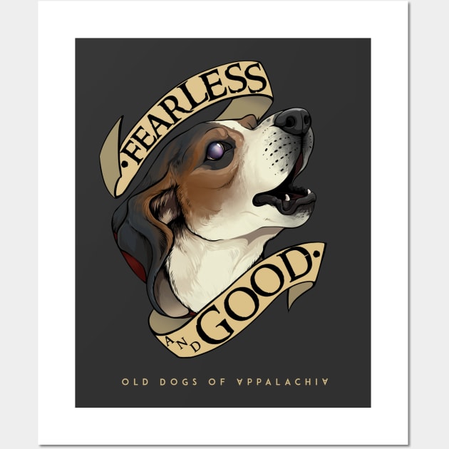 Fearless and Good: The Best Boy Wall Art by Old Gods of Appalachia